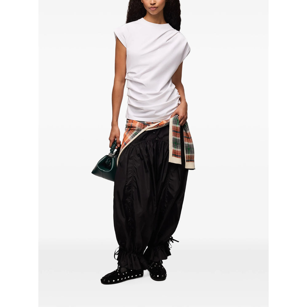Ganni White Tops - T-Shirts & Jerseys Women GANNI