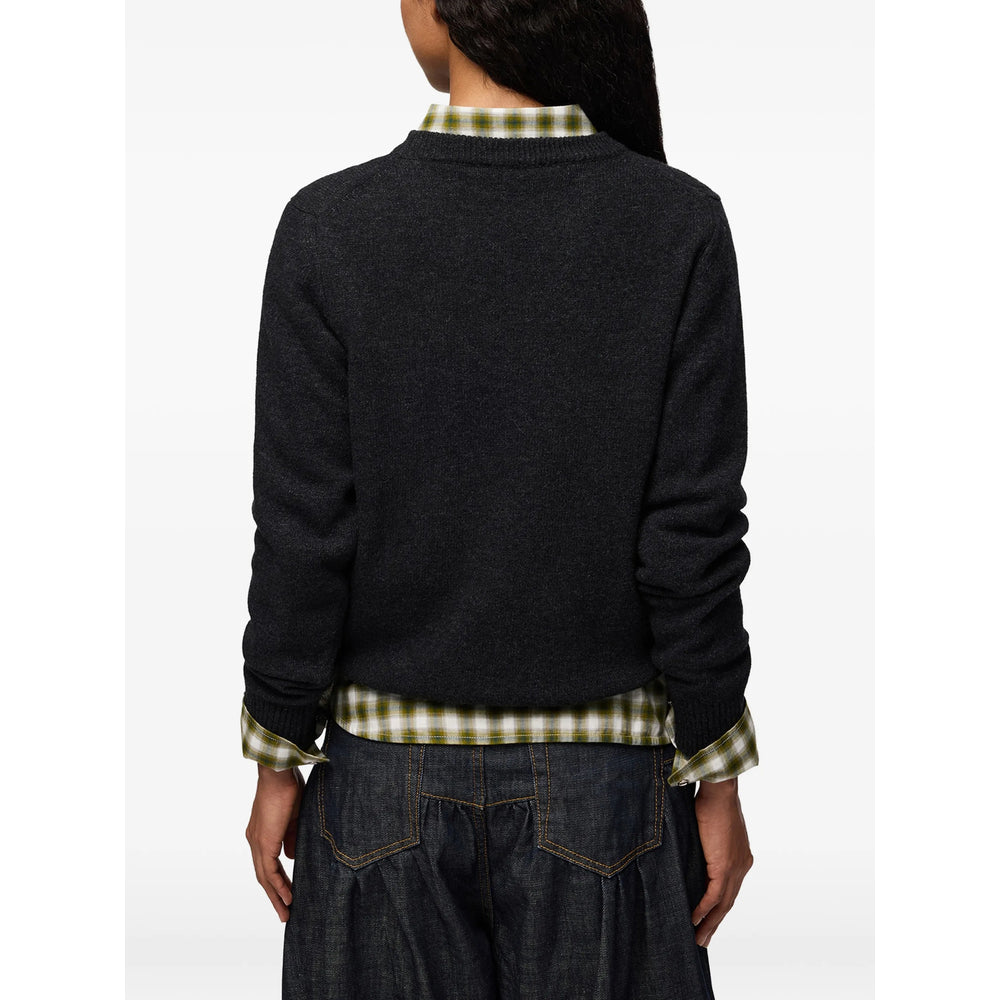 Ganni Black Knitwear - Jumpers Women GANNI