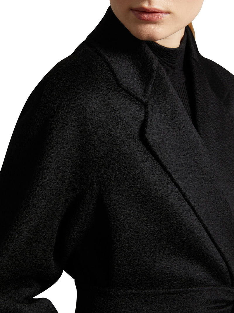 Max Mara Women Ludmilla Wool Coat With Waist Belt MAX MARA
