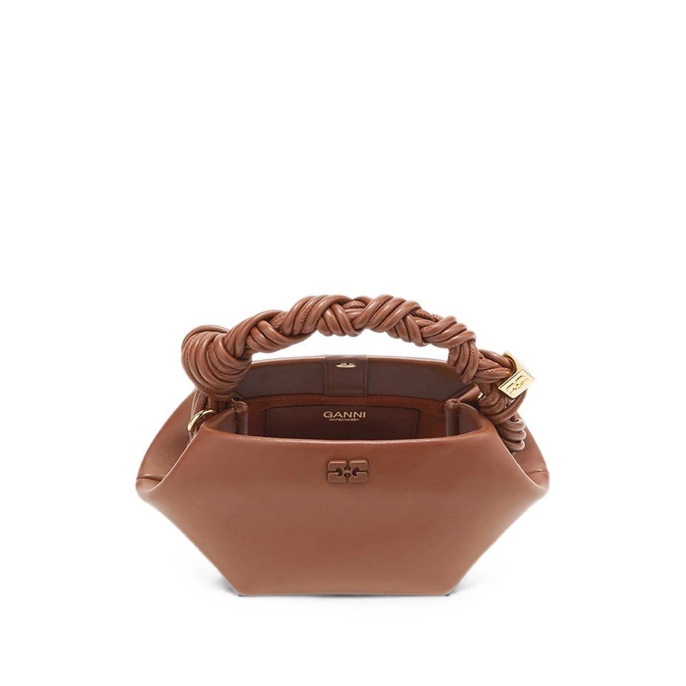 Ganni Brown Mini Bags Women GANNI