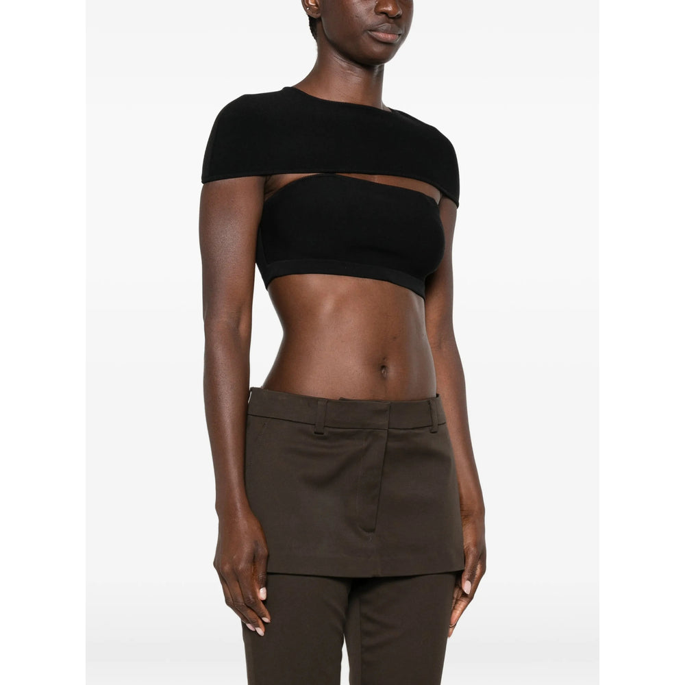 Cult Gaia Black Tops - T-Shirts & Jerseys Women CULT GAIA
