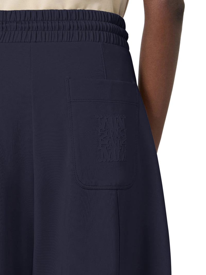 Max Mara Women Barrel Leg Pants In Technical Cotton Jersey MAX MARA