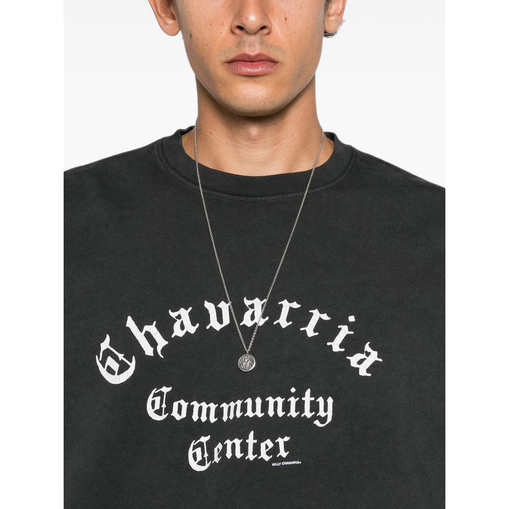 Willy Chavarria Black T-Shirts & Vests - T-Shirts Men Willy Chavarria