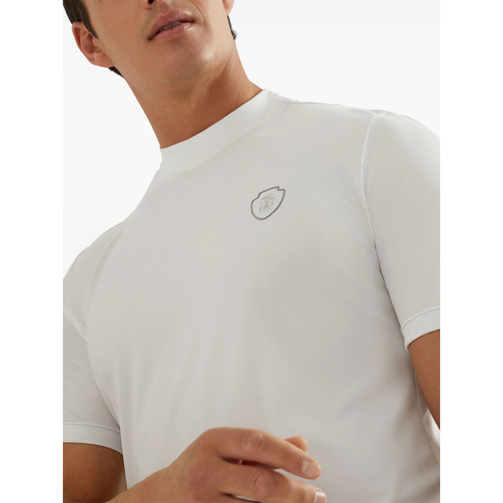 Brunello Cucinelli White T-Shirts & Vests - T-Shirts Men BRUNELLO CUCINELLI