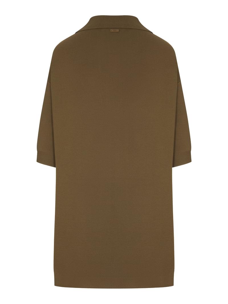 Max Mara Women Long Viscose Crepe Sweater MAX MARA