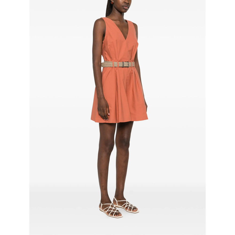 Brunello Cucinelli Orange Dresses - Day Dresses Women BRUNELLO CUCINELLI