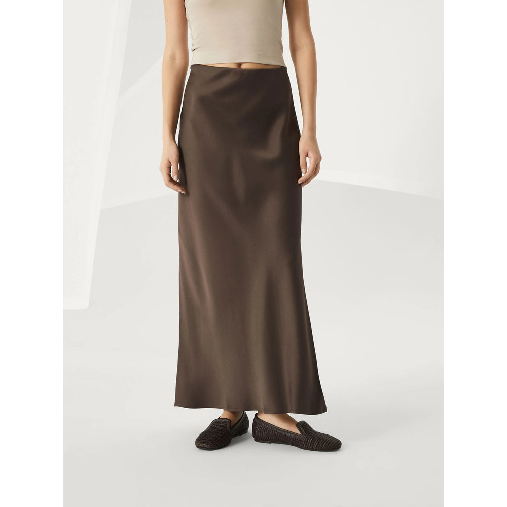 Brunello Cucinelli Brown Skirts - High-Waisted Skirts Women BRUNELLO CUCINELLI