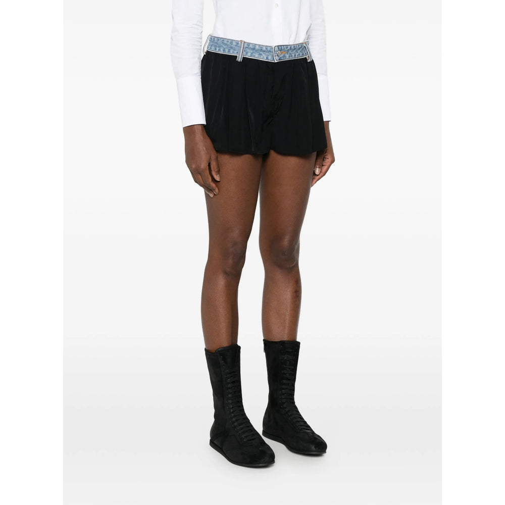 Alexander Wang Black Shorts - Mini Shorts Women ALEXANDER WANG