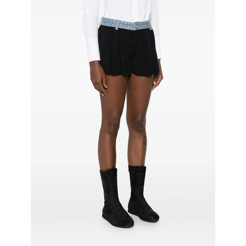 Alexander Wang Black Shorts - Mini Shorts Women ALEXANDER WANG