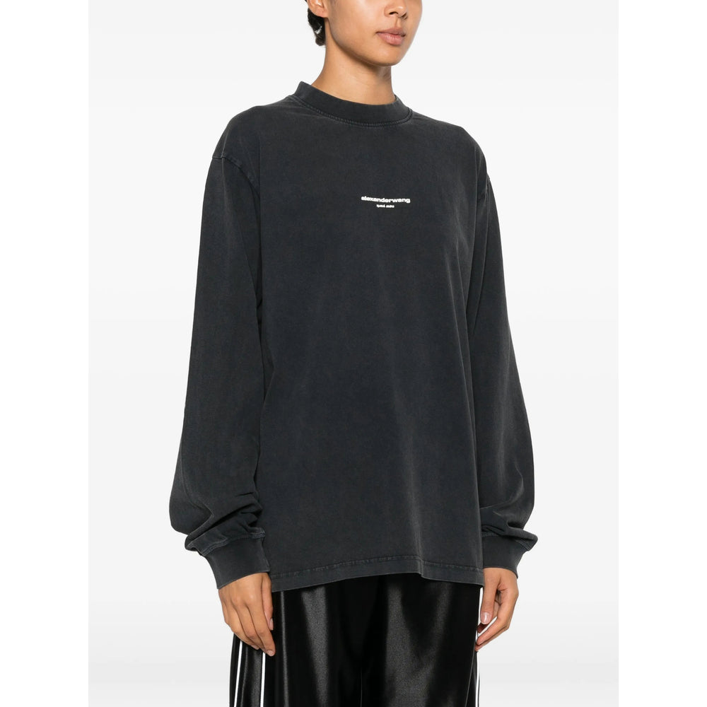 Alexander Wang Black T-Shirts & Vests - T-Shirts Men ALEXANDER WANG