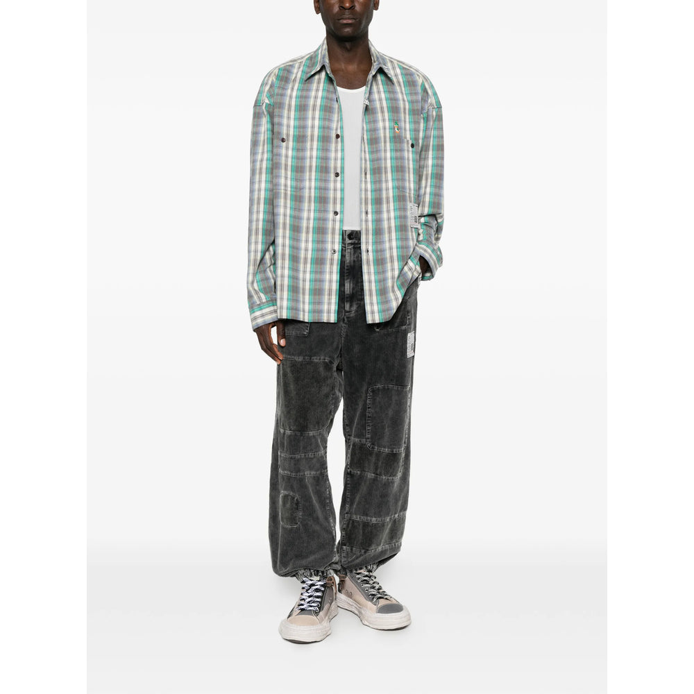 Maison Mihara Yasuhiro Green Shirts Men MAISON MIHARA YASUHIRO