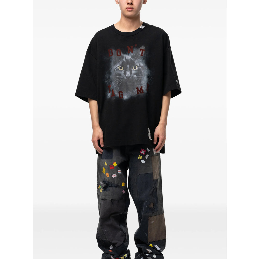 Maison Mihara Yasuhiro Black T-Shirts & Vests - T-Shirts Men MAISON MIHARA YASUHIRO