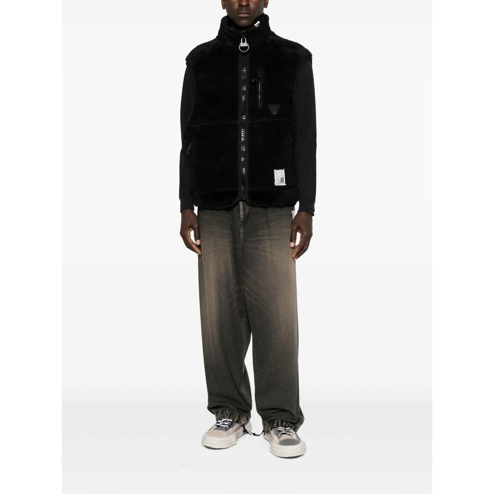 Maison Mihara Yasuhiro Black Jackets - Waistcoats & Gilets Men MAISON MIHARA YASUHIRO