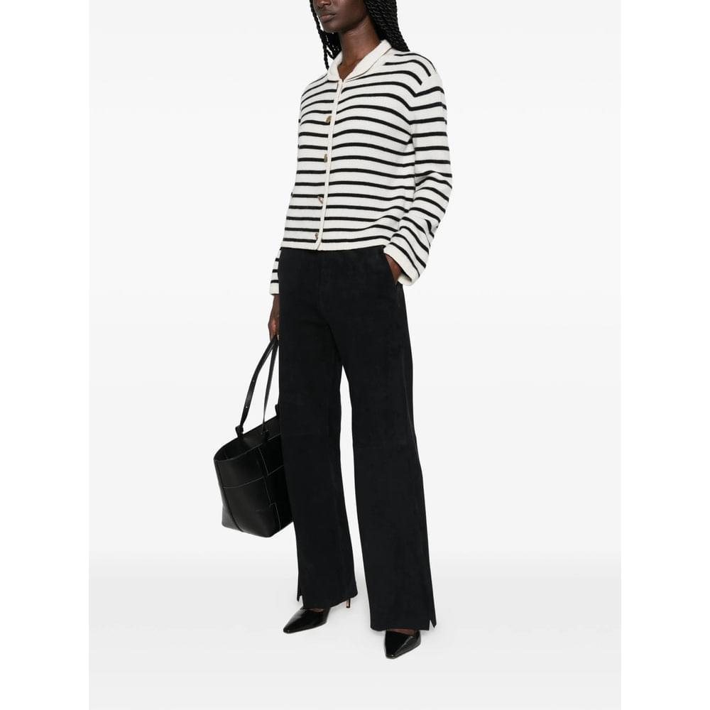 Forte Forte Black Trousers - Palazzo Pants Women FORTE FORTE