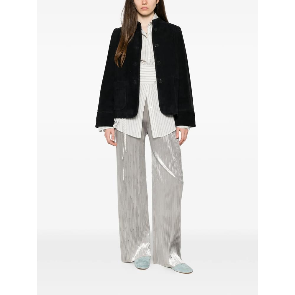 Forte Forte Grey Trousers - Palazzo Pants Women FORTE FORTE