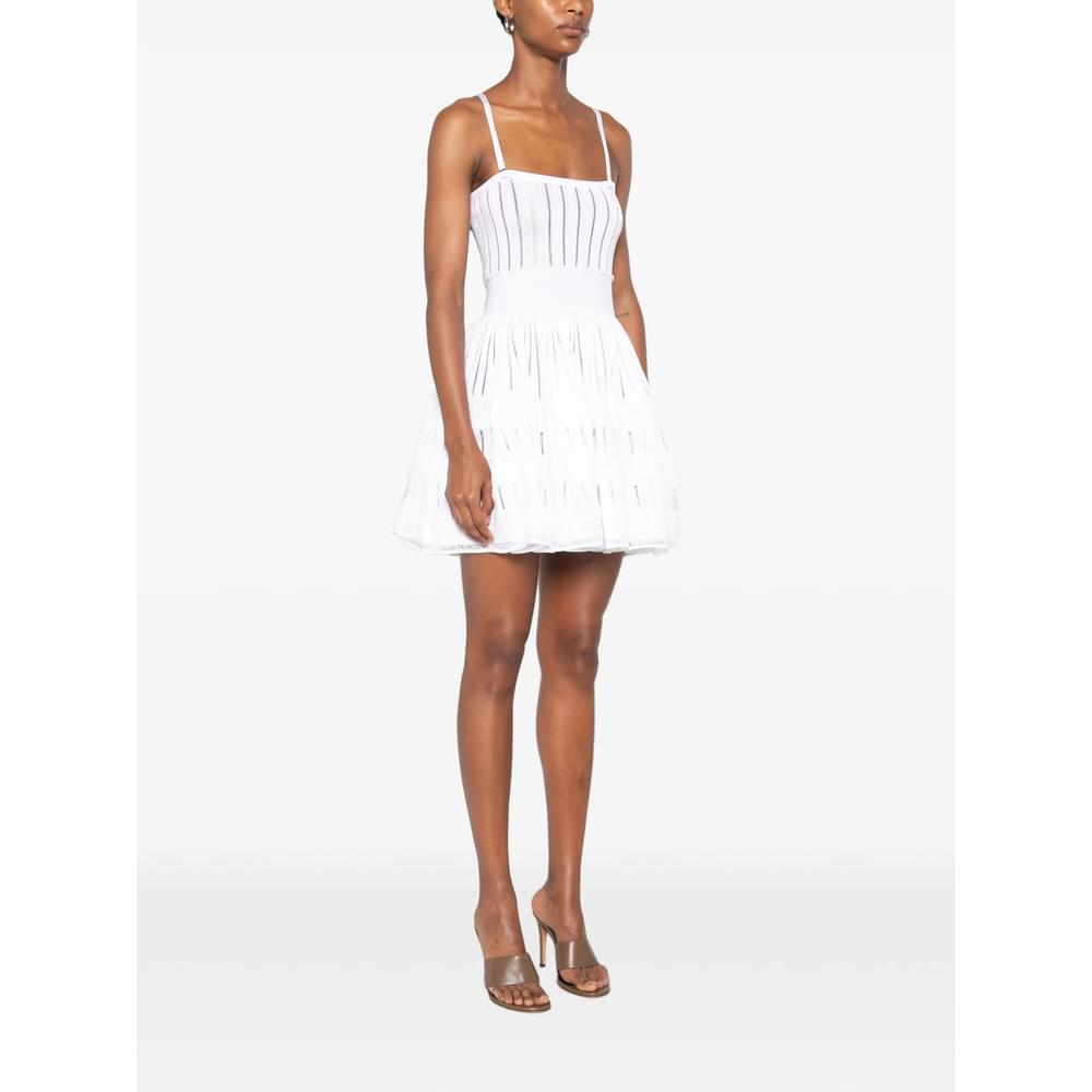 Alaïa White Dresses - Day Dresses Women ALAIA