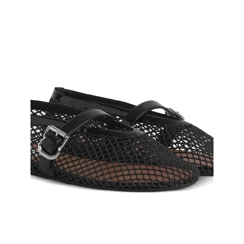 Alaïa Black Ballet Flats Women ALAIA