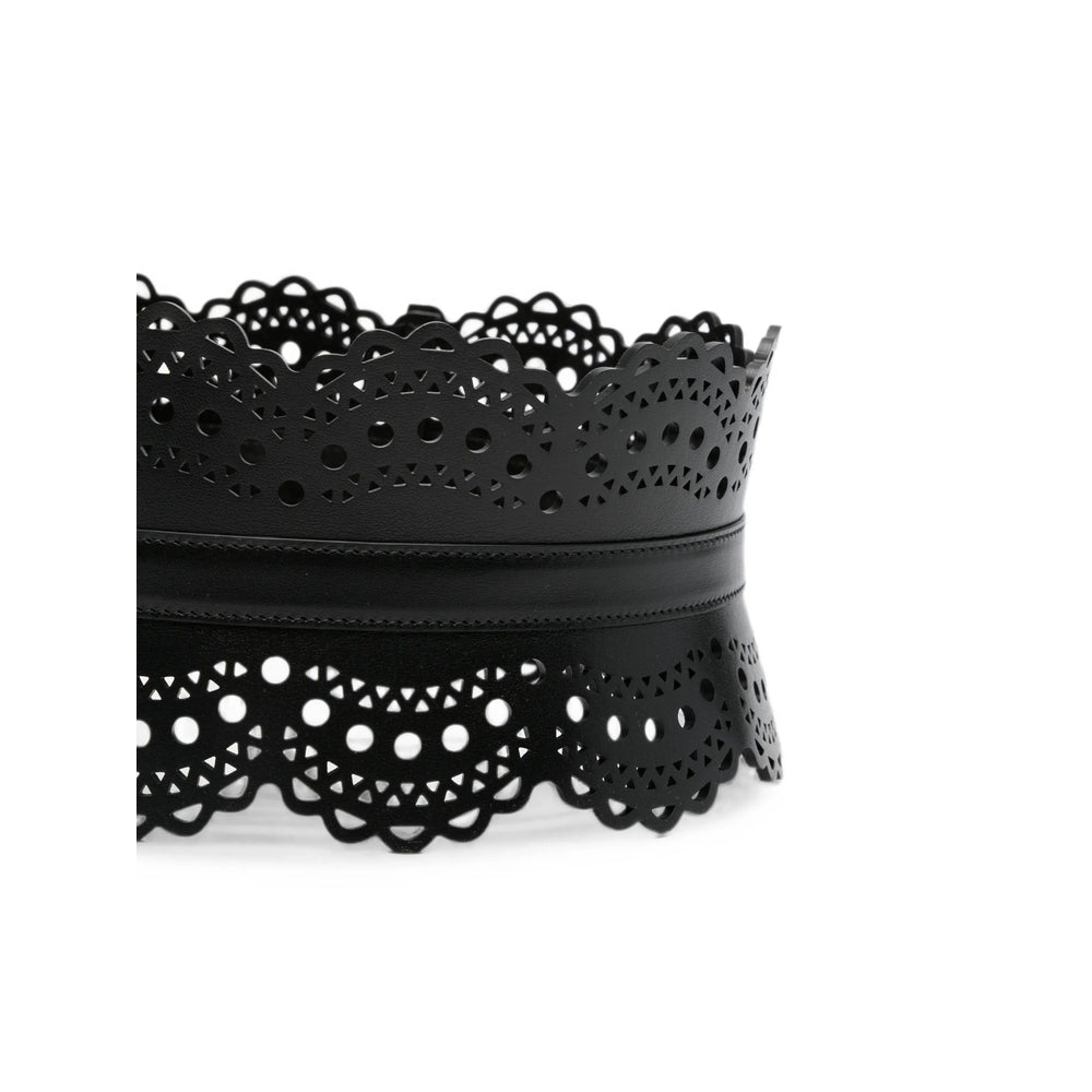 Alaïa Black Belts Women ALAIA