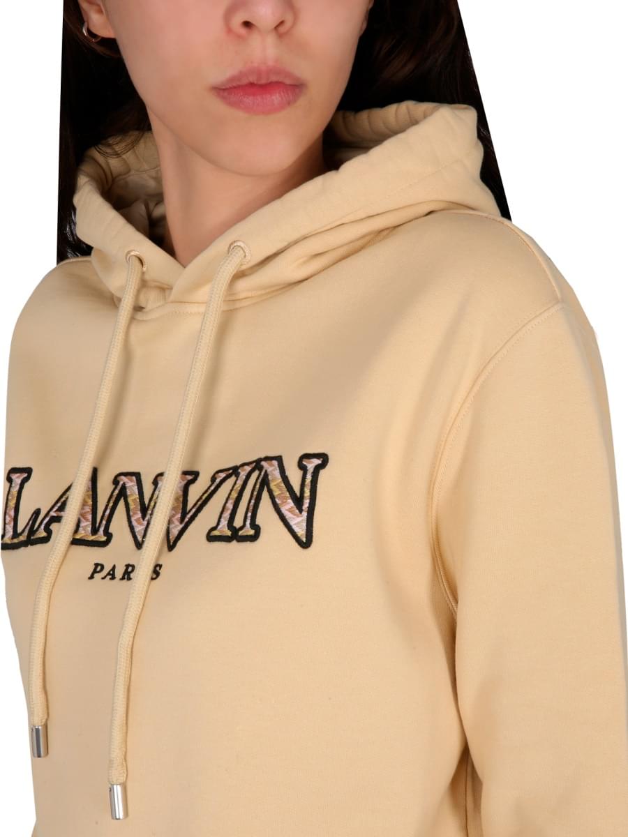Lanvin Women Sweatshirt With Logo Embroidery LANVIN