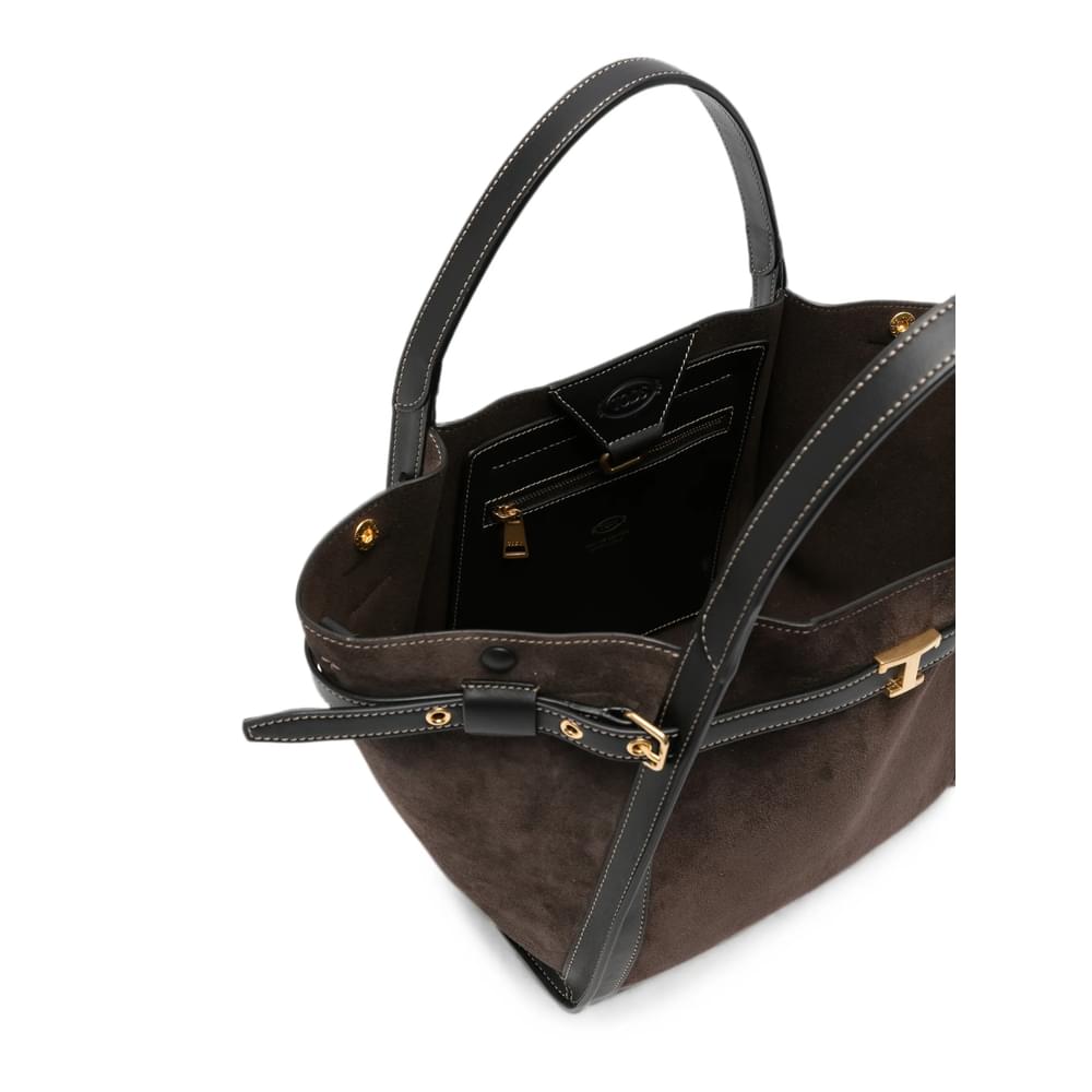 Tod's Brown Tote Bags Women TOD'S