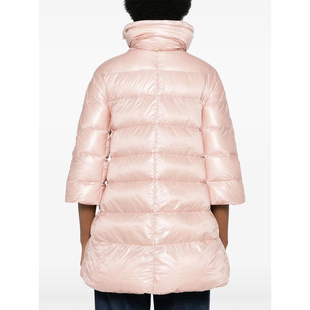 Herno Pink Coats - Single Breasted Coats Women HERNO