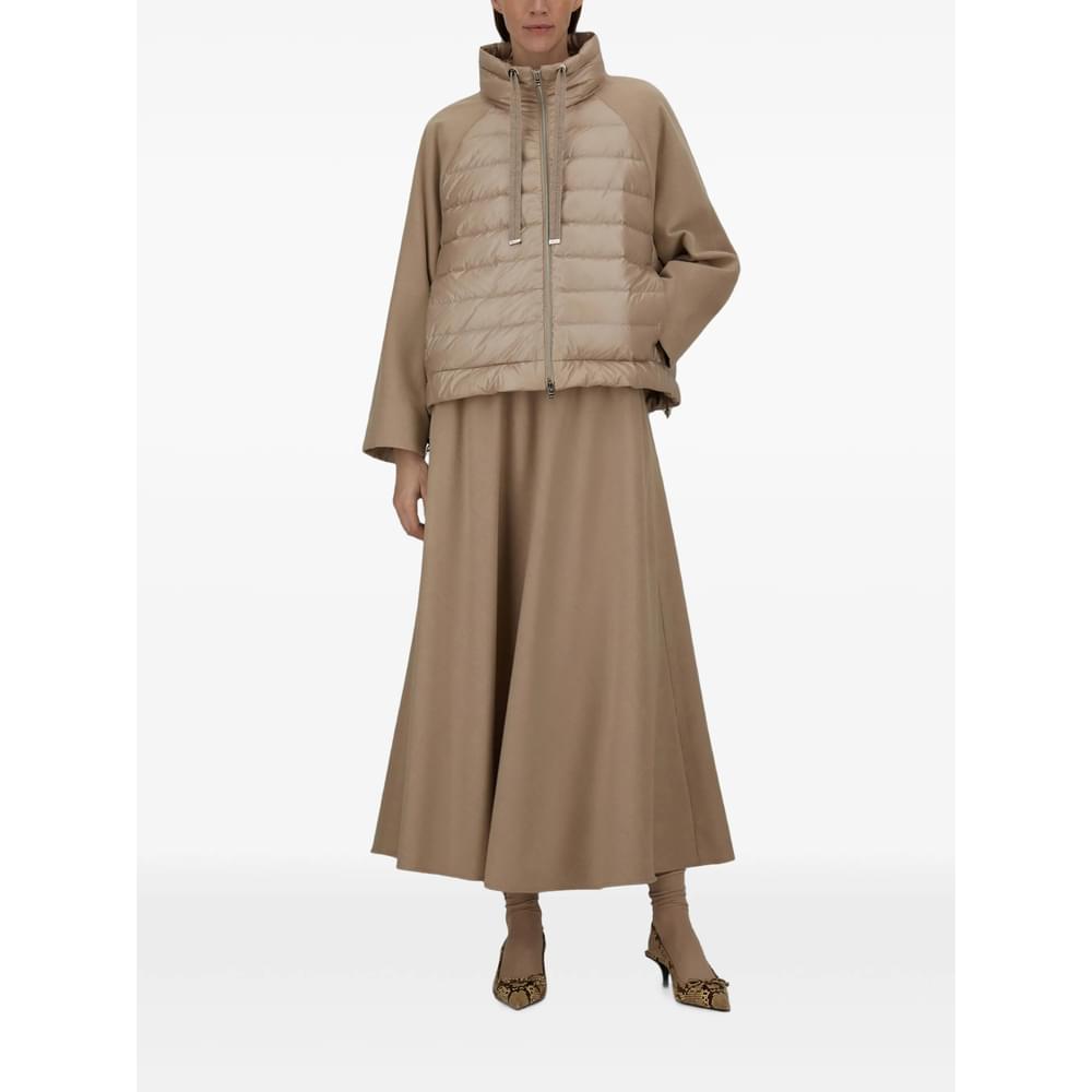Herno Neutrals Jackets - Puffer Jackets Women HERNO