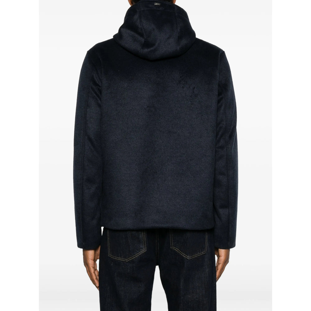 Herno Blue Jackets - Hooded Jackets Men HERNO