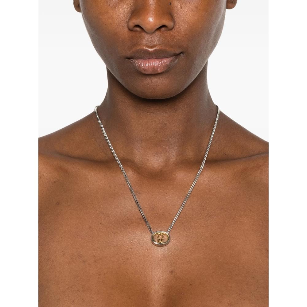 Gucci Silver Necklaces Women GUCCI