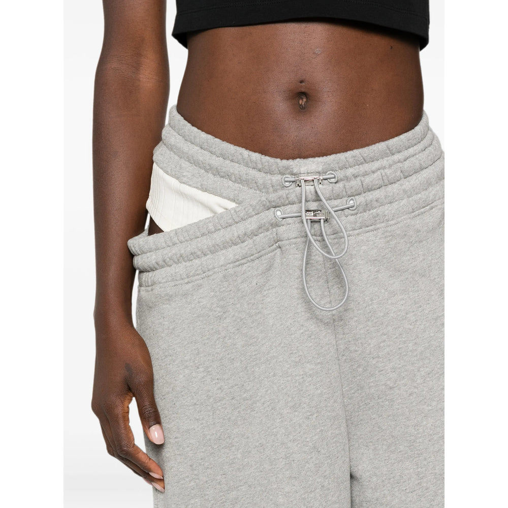 The Attico Grey Trousers - Track Pants Women THE ATTICO