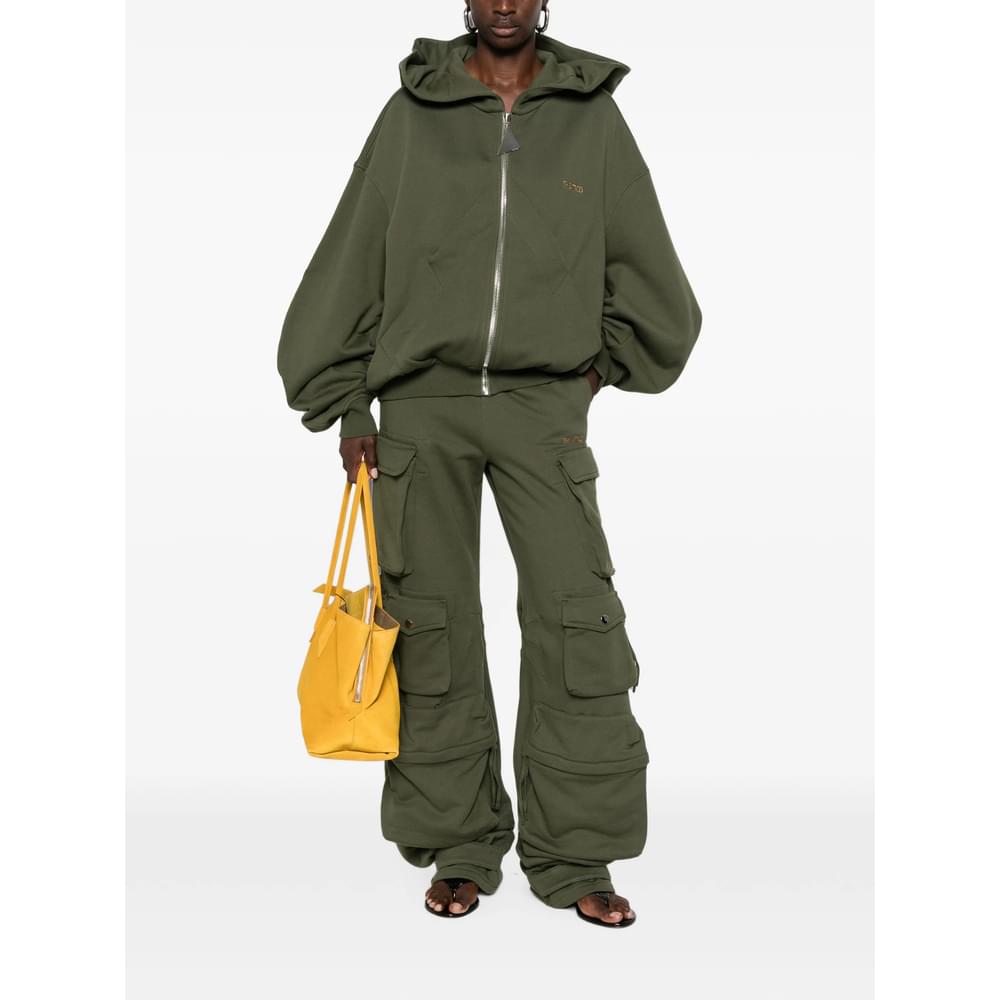 The Attico Green Tops - Hoodies Women THE ATTICO