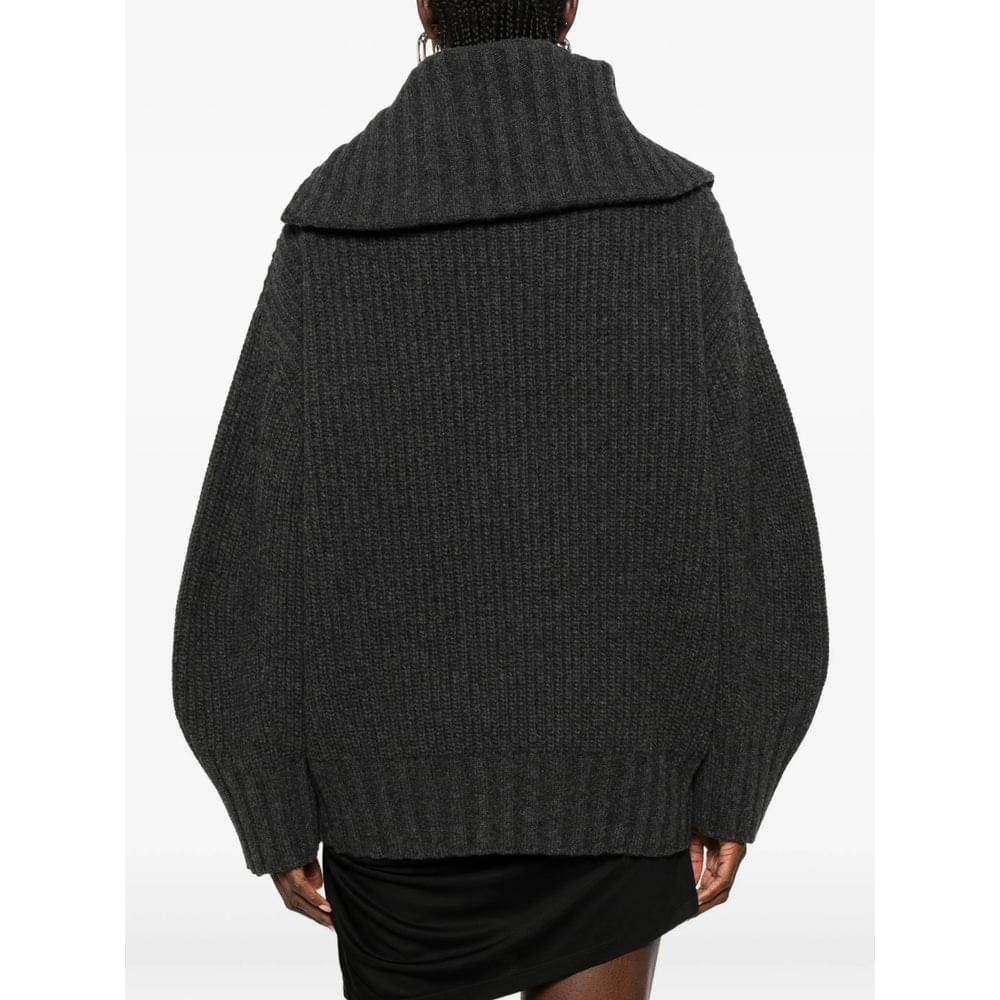 The Attico Grey Knitwear - Jumpers Women THE ATTICO