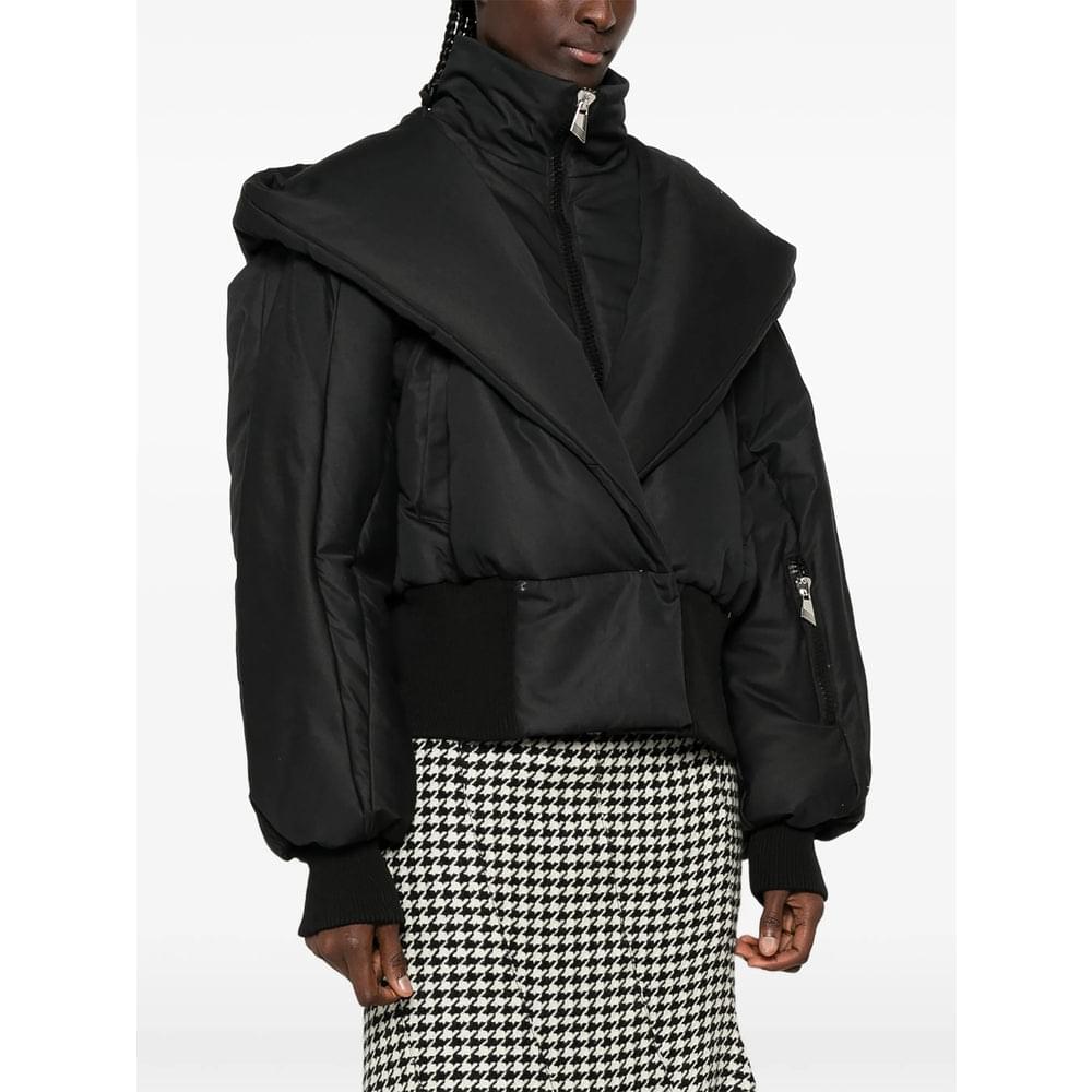 The Attico Black Jackets - Puffer Jackets Women THE ATTICO