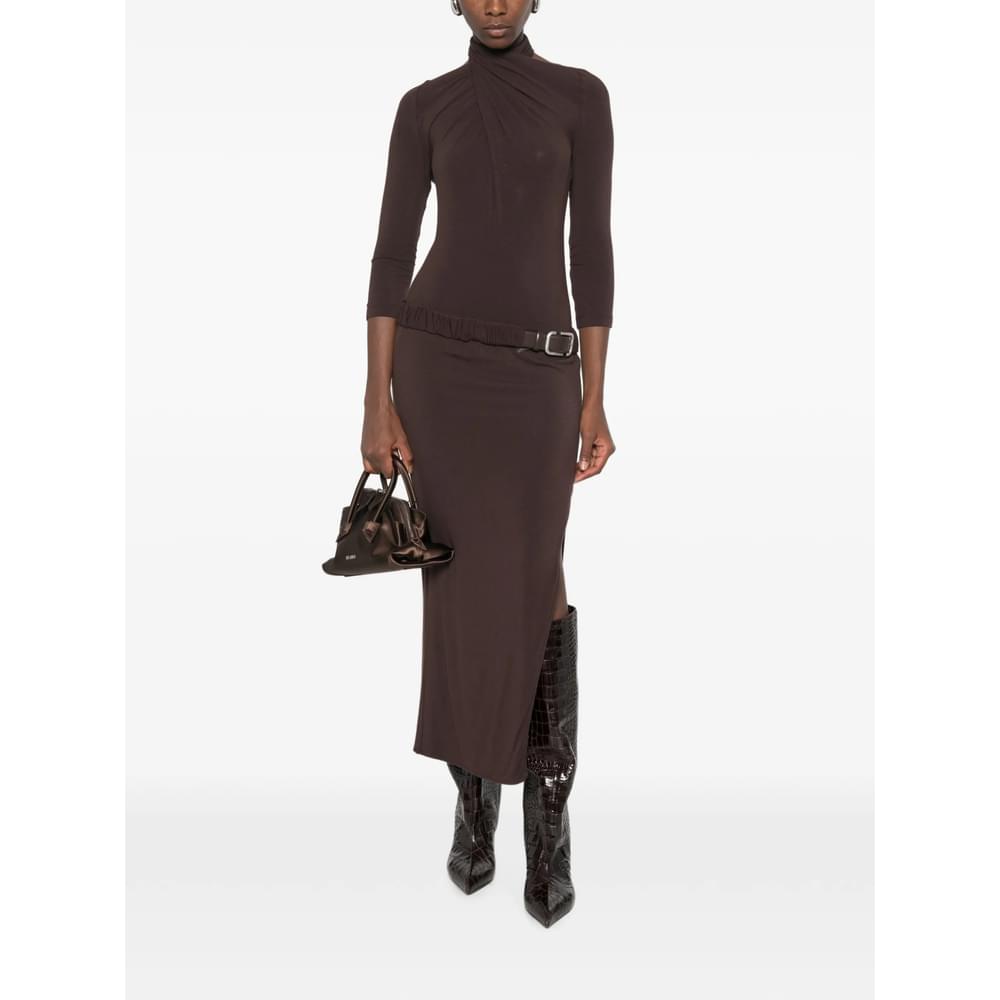 The Attico Brown Dresses - Day Dresses Women THE ATTICO