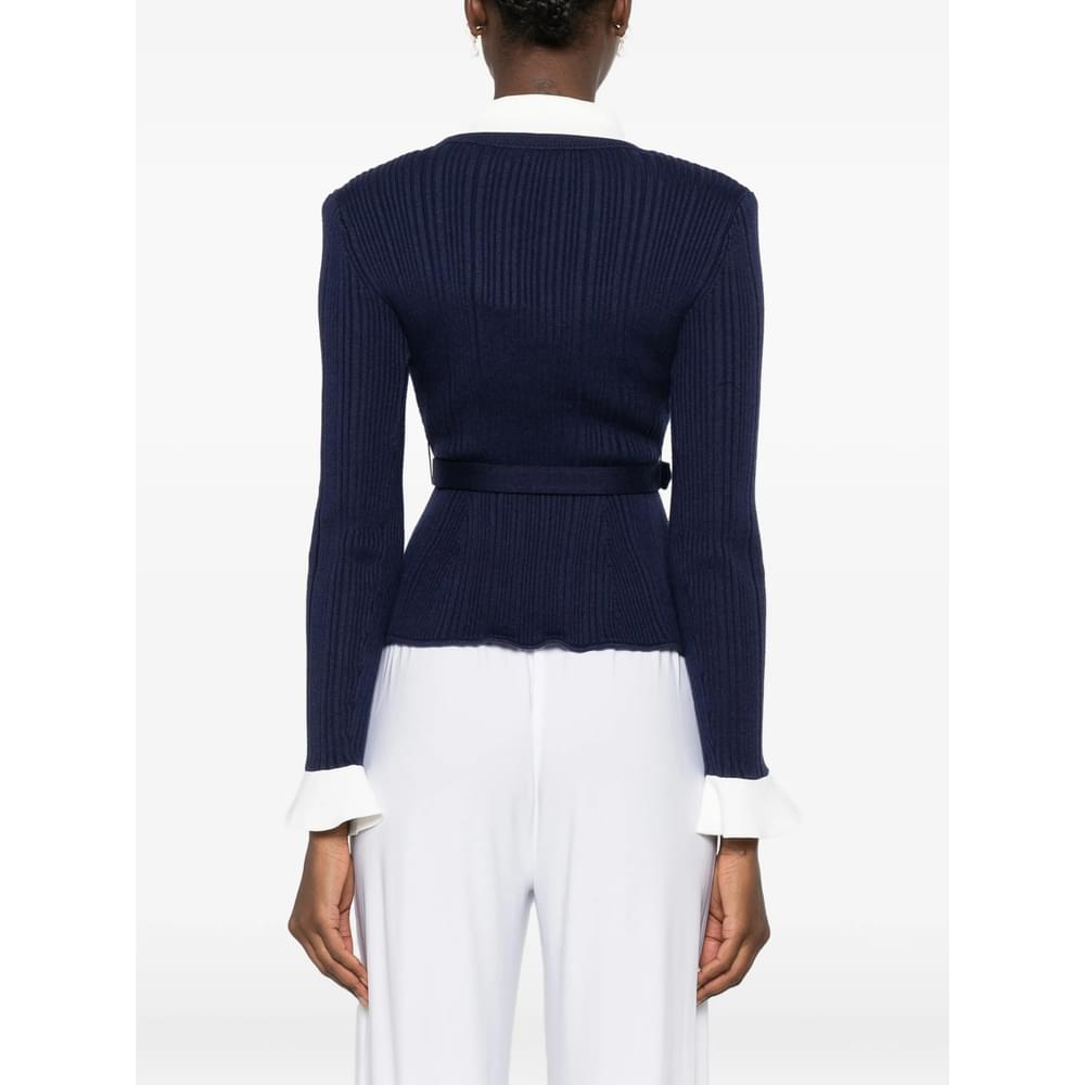 Self-Portrait Blue Tops - Cardigans Women SELF-PORTRAIT