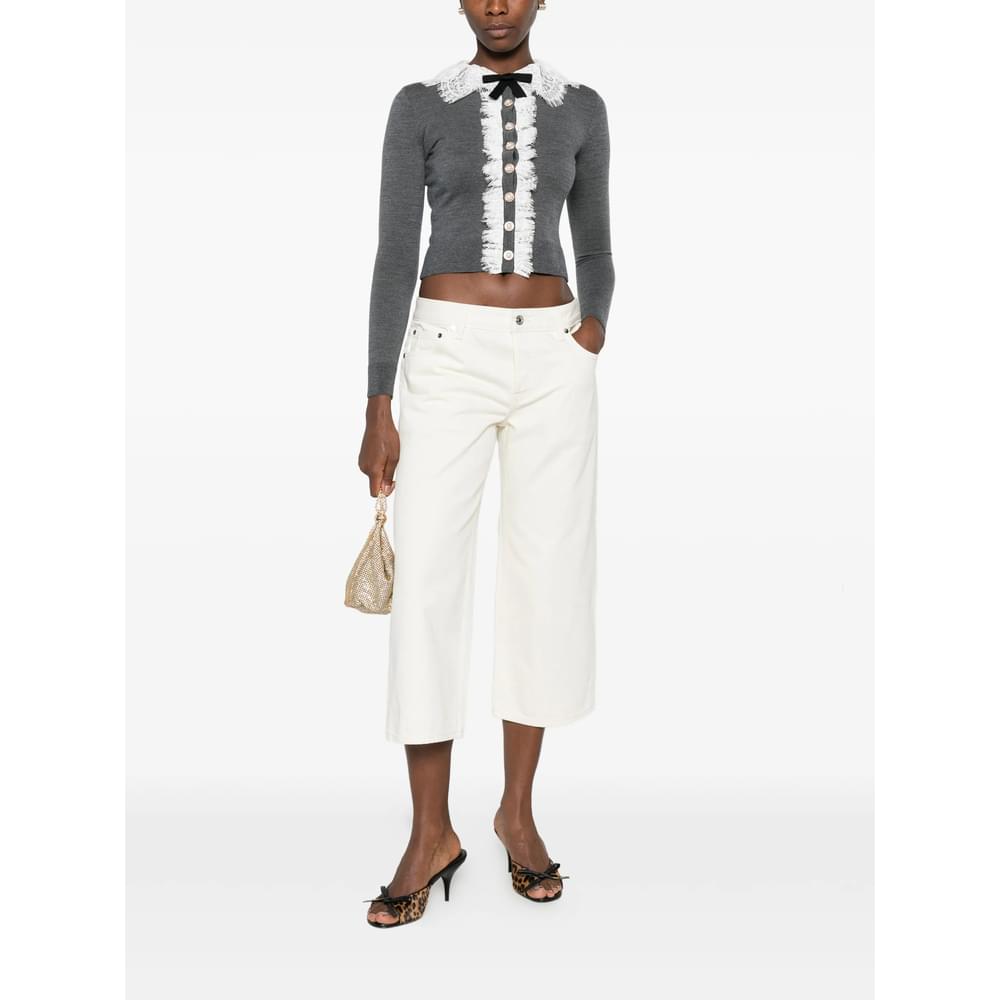 Self-Portrait Grey Knitwear - Cardigans Women Women SELF-PORTRAIT