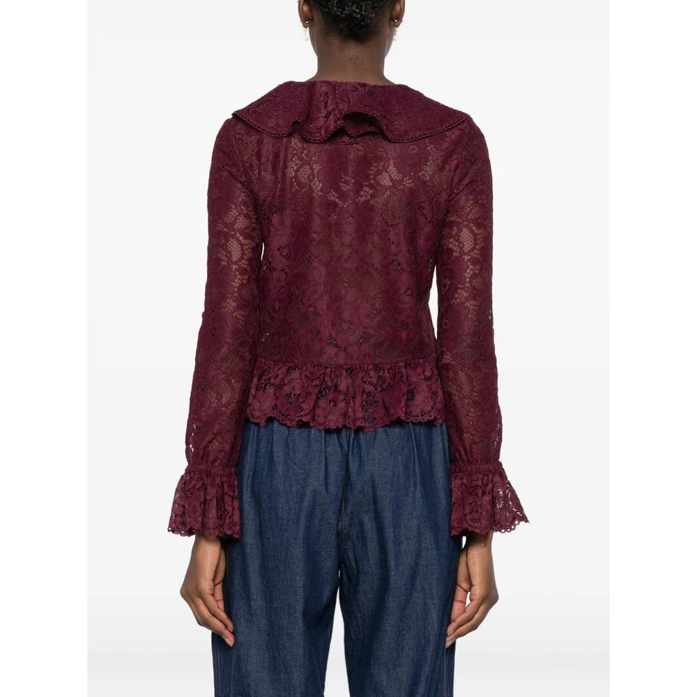 Self-Portrait Red Tops - Blouses Women SELF-PORTRAIT