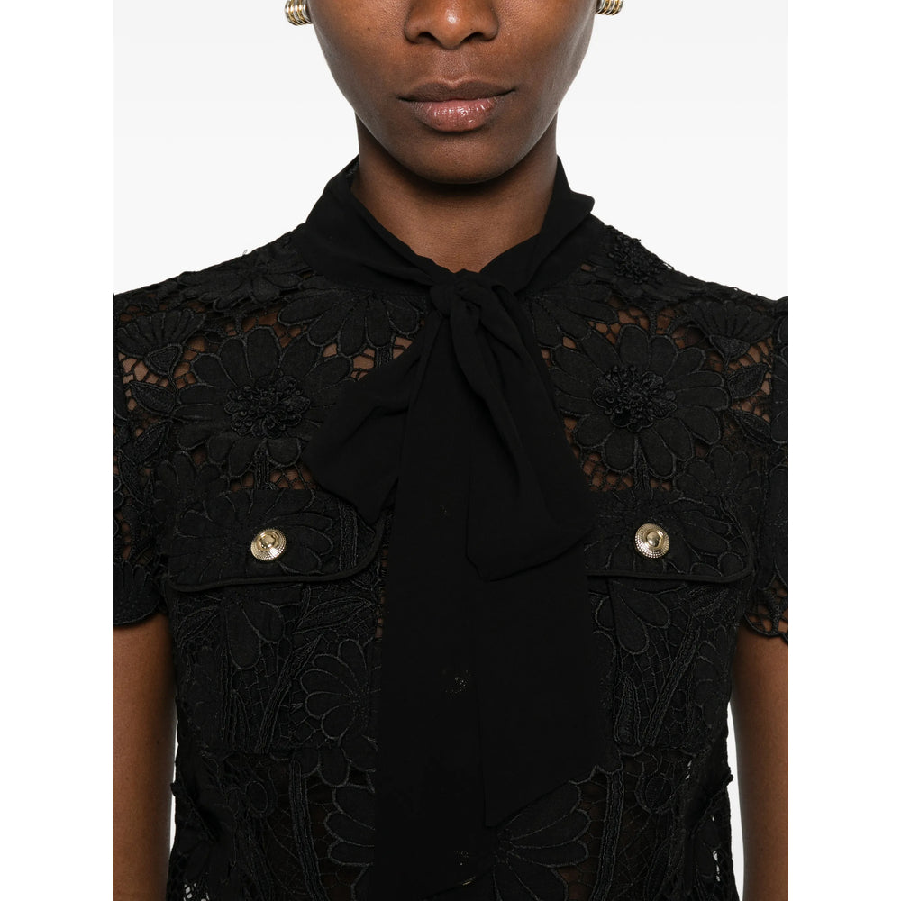 Self-Portrait Black Tops - Blouses Women SELF-PORTRAIT