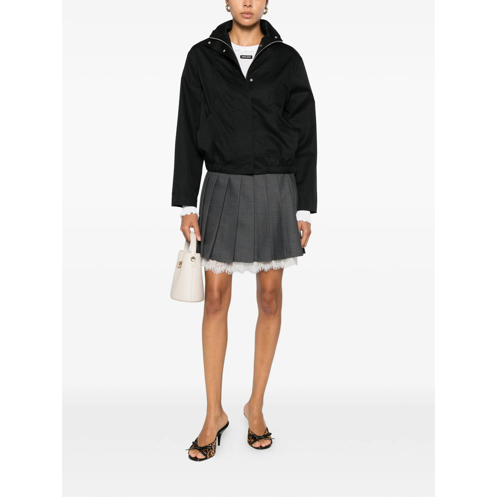 Self-Portrait Grey Skirts - Pleated Skirts Women SELF-PORTRAIT