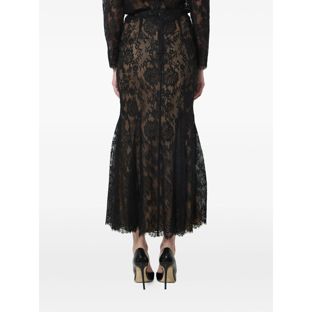 Self-Portrait Black Skirts - Fitted Skirts Women SELF-PORTRAIT