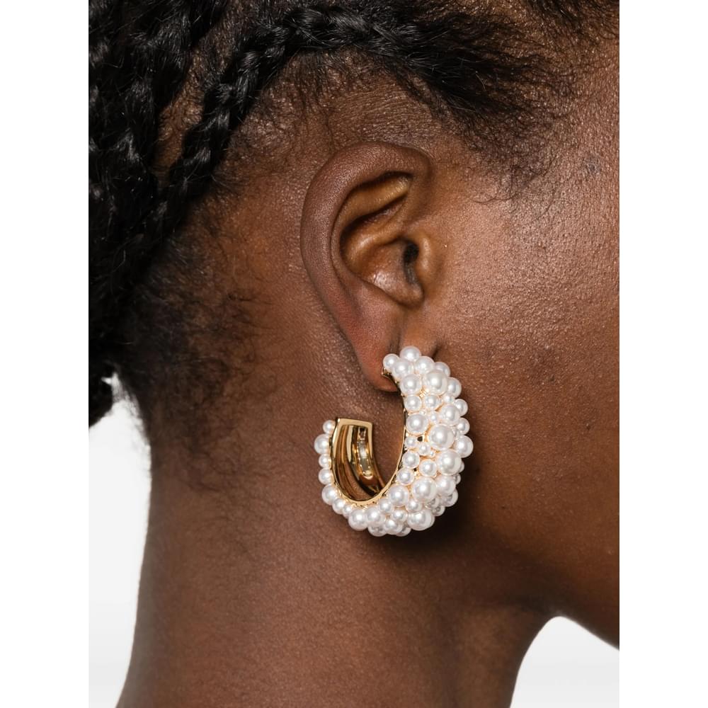 Self-Portrait Gold Earrings Women SELF-PORTRAIT
