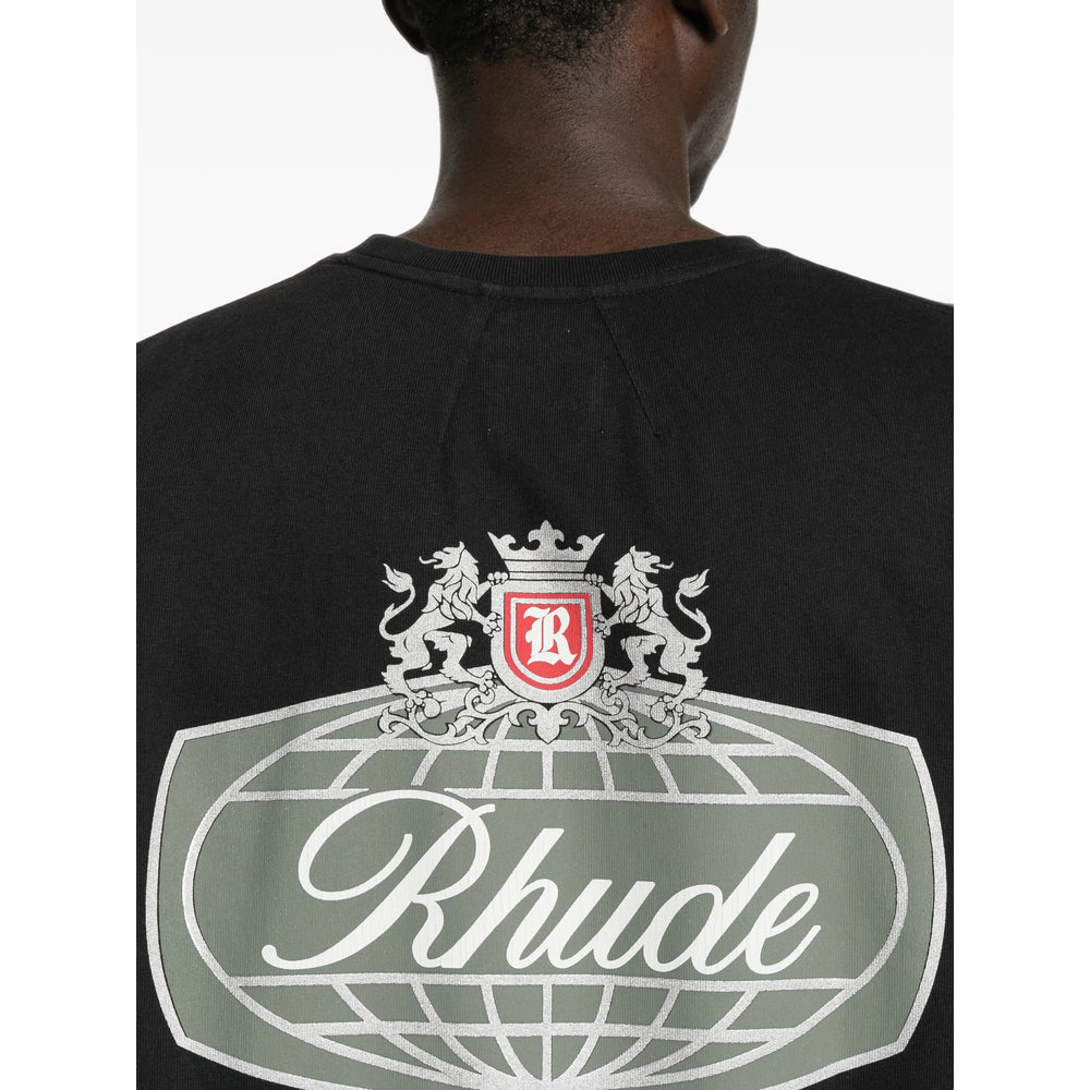 Rhude Black T-Shirts & Vests - T-Shirts Men RHUDE