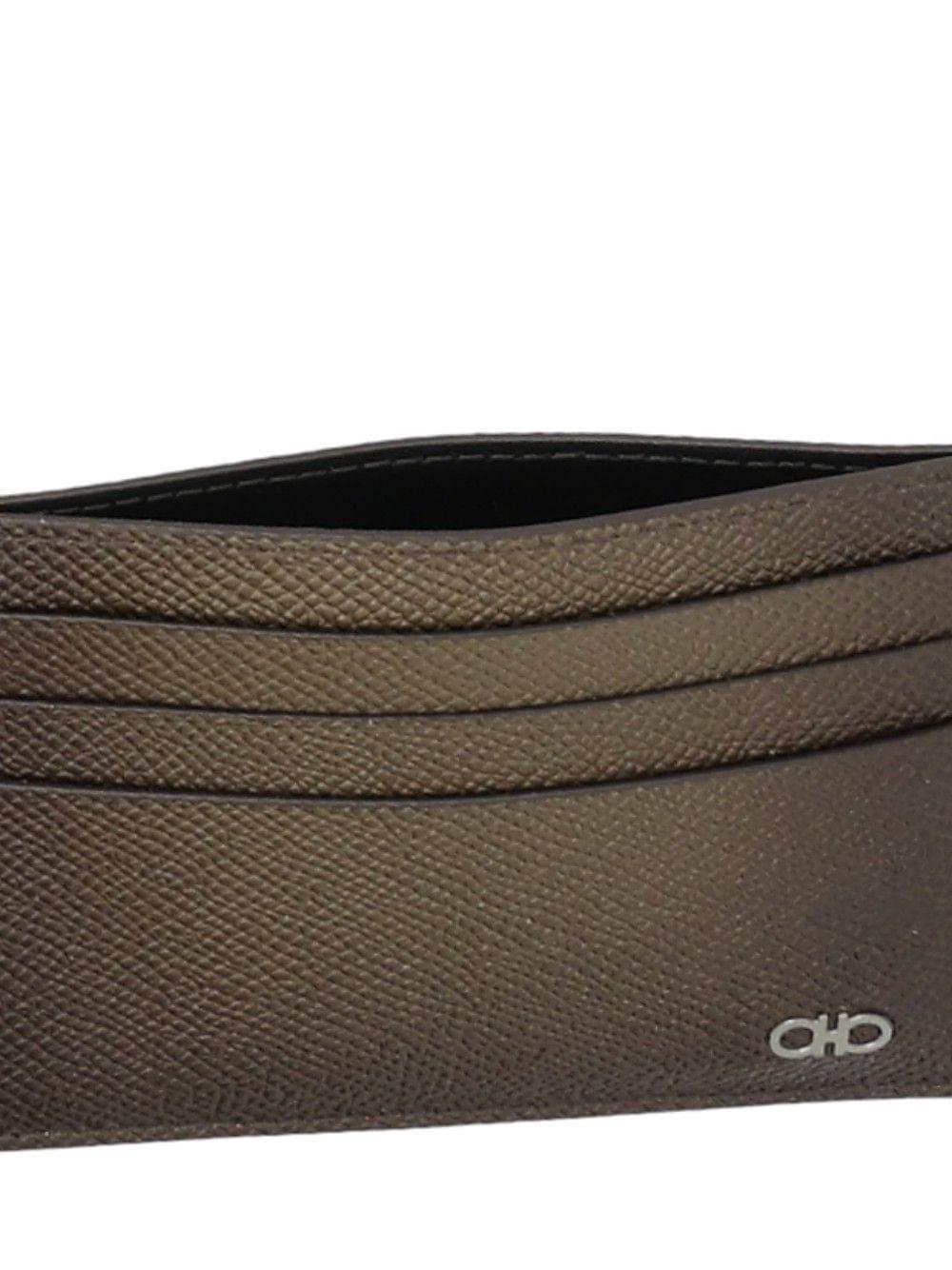 Ferragamo Men Gancini Credit Card Holder FERRAGAMO