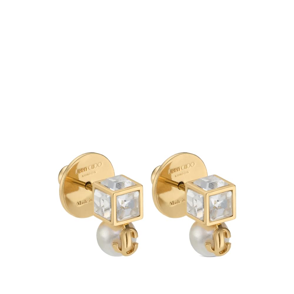 Jimmy Choo Gold Earrings Women JIMMY CHOO