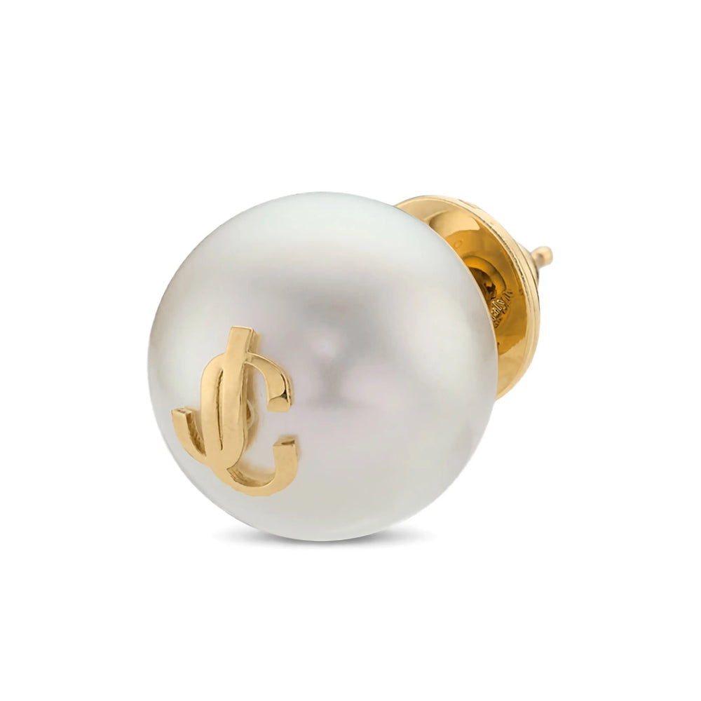 Jimmy Choo White Earrings Women JIMMY CHOO