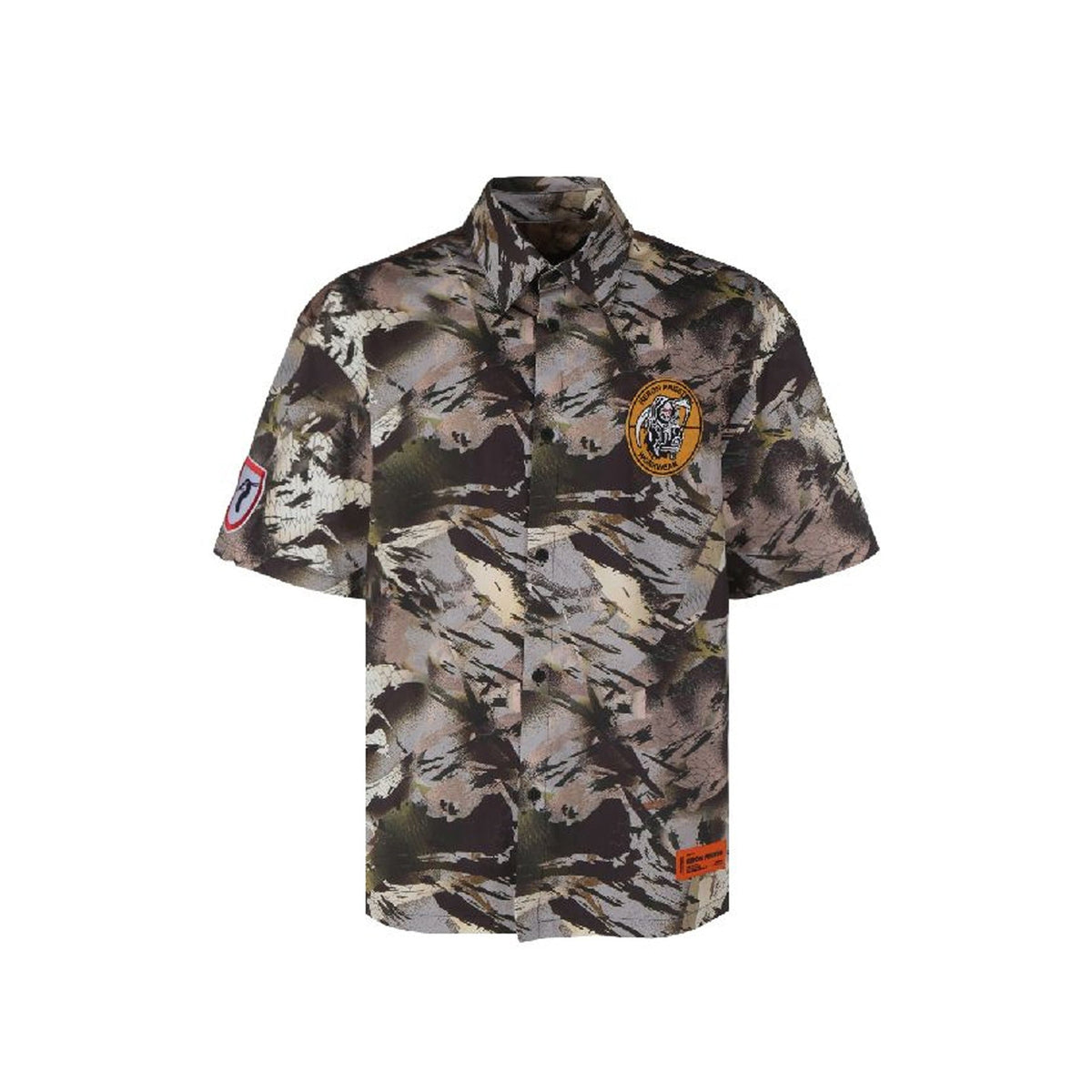 Heron Preston Camouflage Popline Shirt Men HERON PRESTON