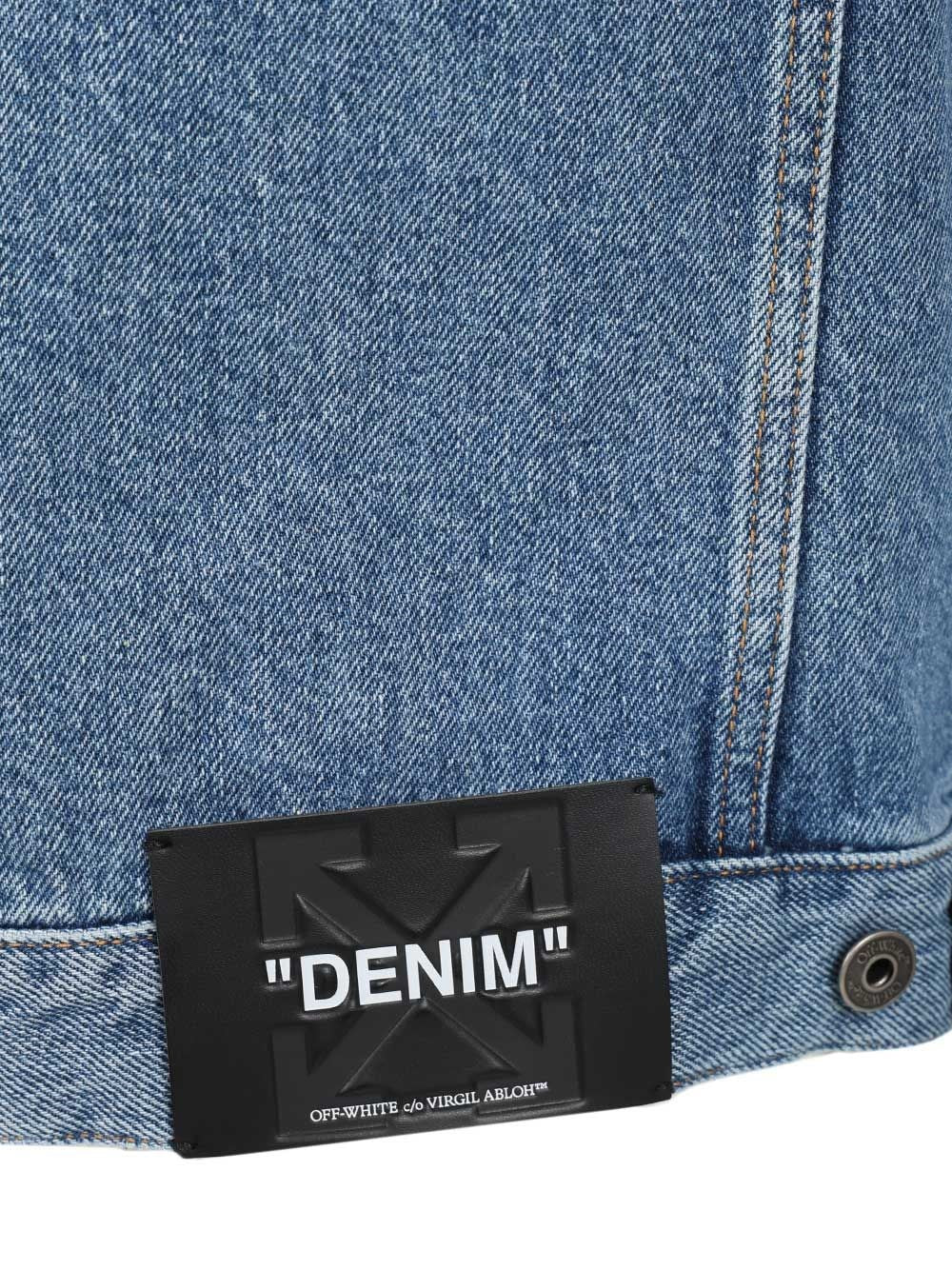Off-White Men Denim Jacket OFF-WHITE