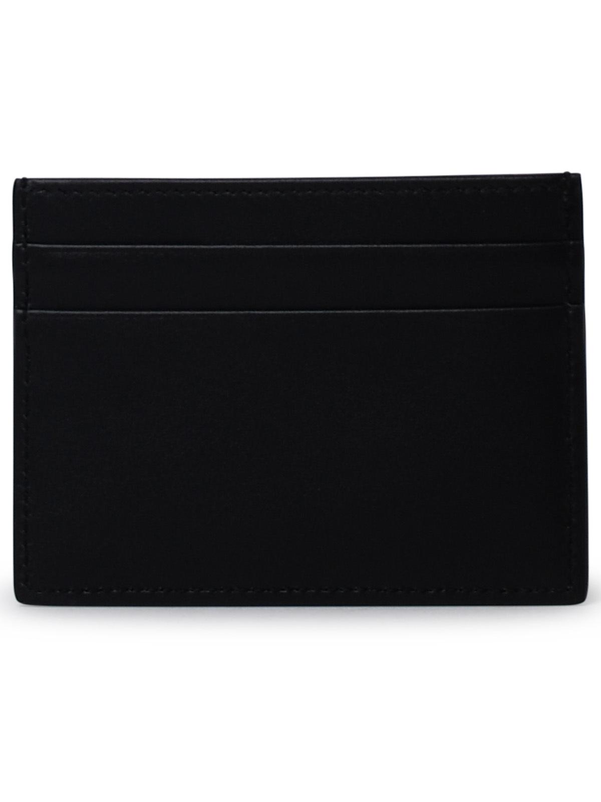 Dolce & Gabbana Black Leather Card Holder Women DOLCE & GABBANA