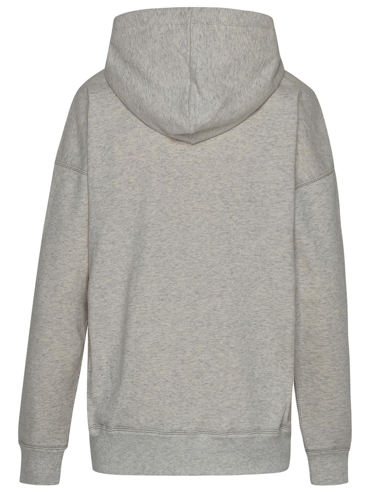 Isabel Marant Etoile Gray Cotton Blend Mansel Sweatshirt Women ISABEL MARANT ETOILE