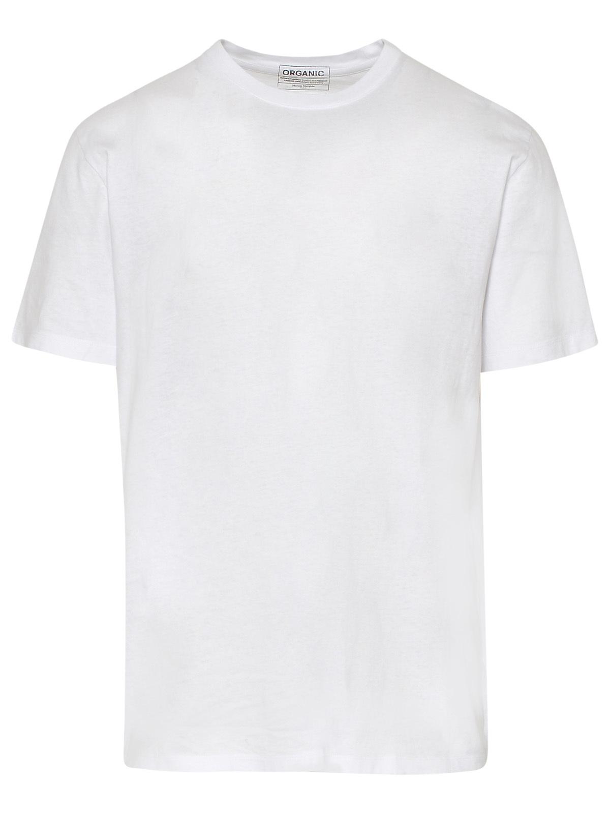 Maison Margiela Set Of 3 White Cotton T-Shirts Men MAISON MARGIELA
