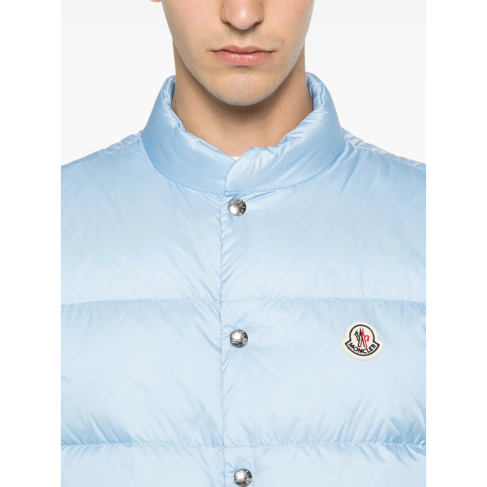 Moncler Blue Jackets - Waistcoats & Gilets Men MONCLER